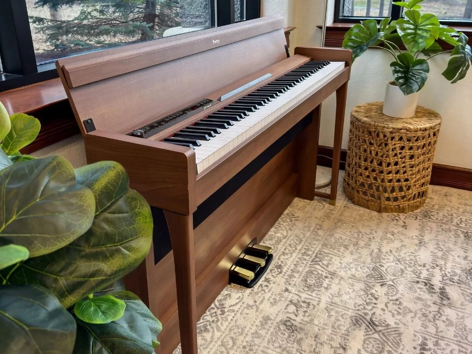 KORG Poetry Chopin-Inspired – Mặt sau và hệ thống dây đàn Korg