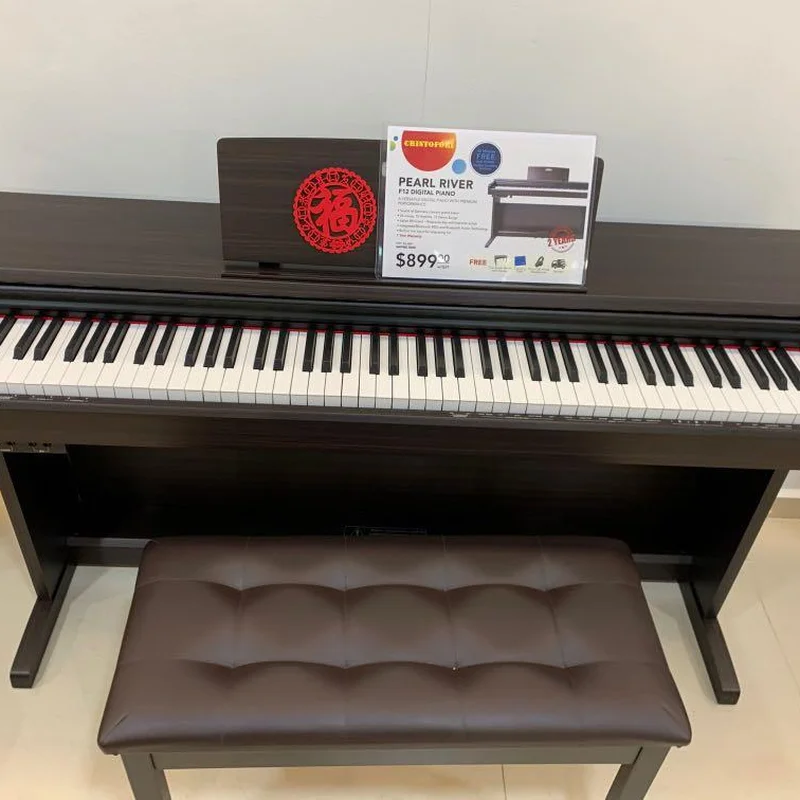 Review Pearl River F12 – Hình ảnh thực tế tại showroom Elite Piano