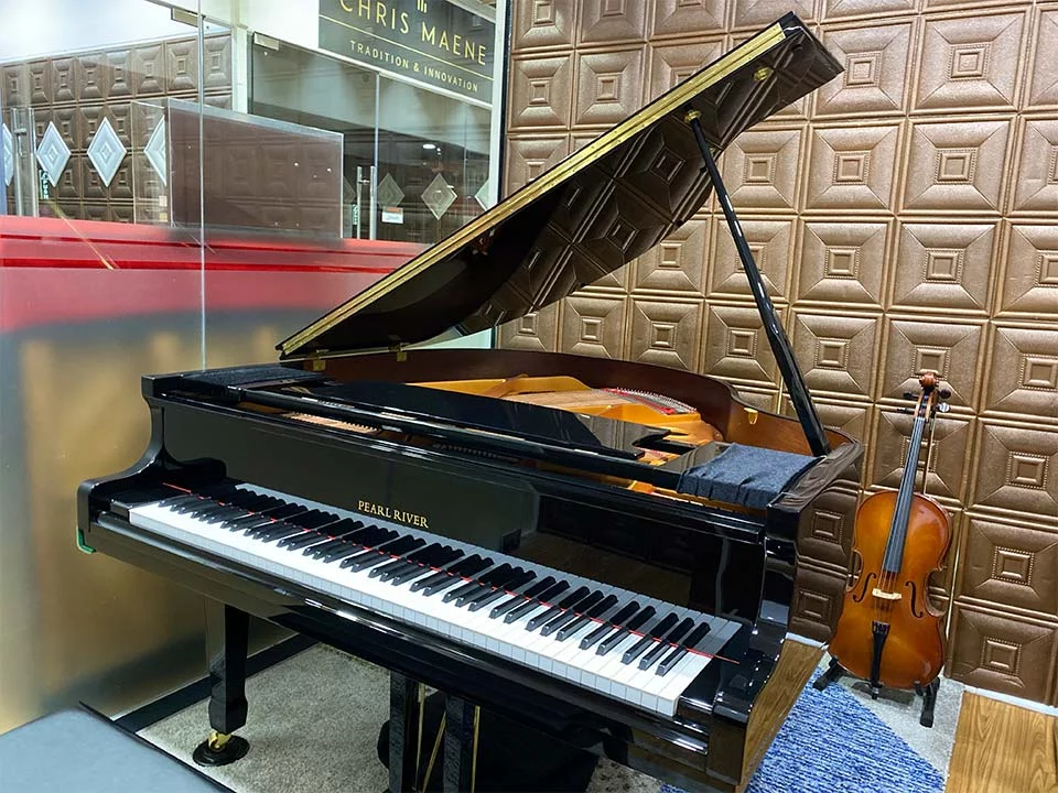 Đàn piano Pearl River Pearl River GP150SP – Chi tiết bàn phím