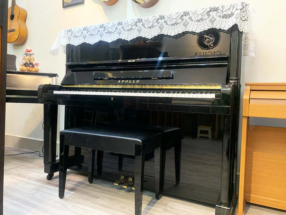Review PIANO APOLLO A8 – Hình ảnh thực tế tại showroom Elite Piano