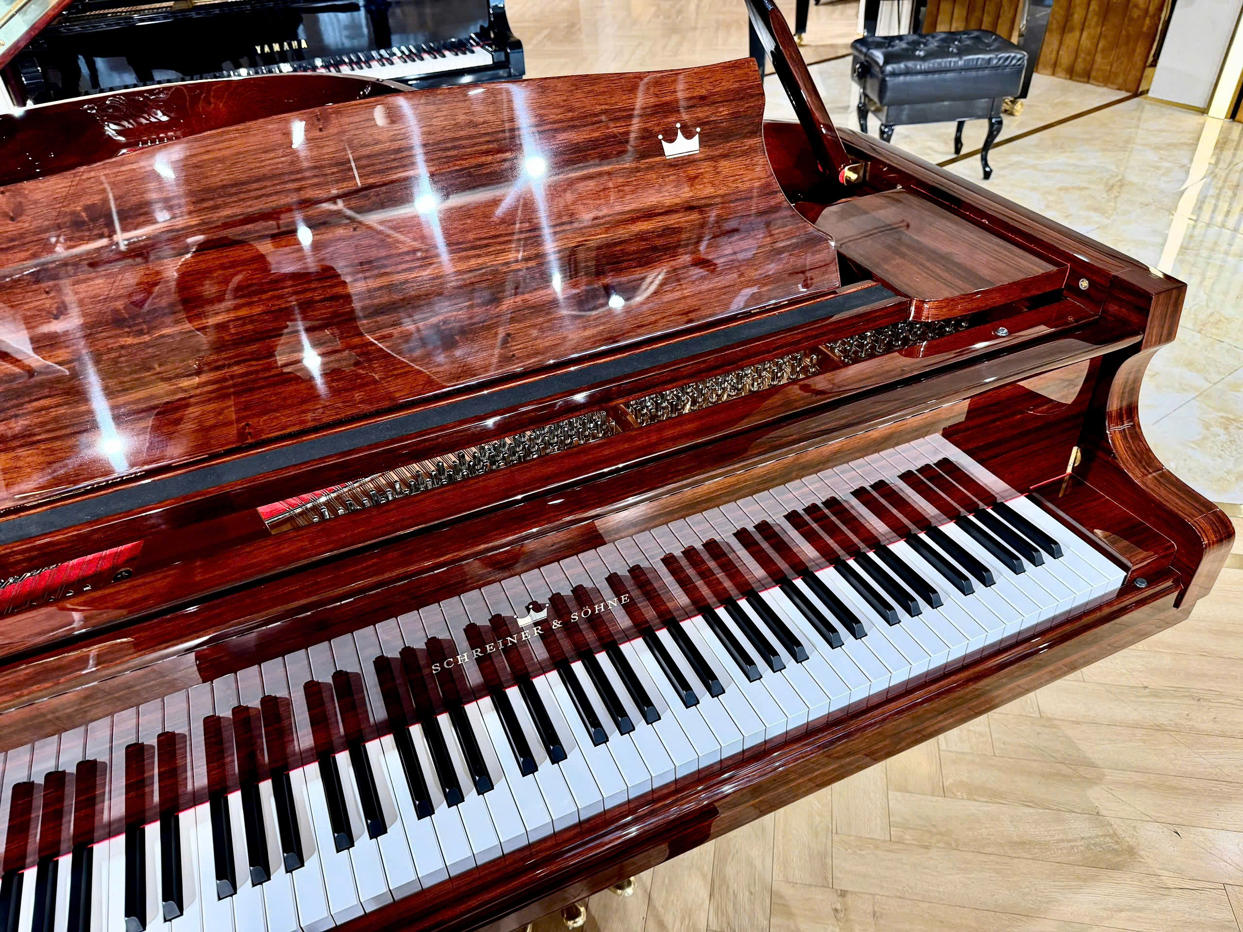 Schreiner & Söhne GP-170 (Macassar Ebony) – Toàn cảnh thiết kế tại Elite Piano