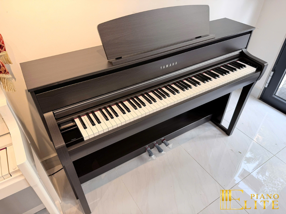 Đàn piano Yamaha YAMAHA CLP-775 DW (USED) – Chi tiết bàn phím