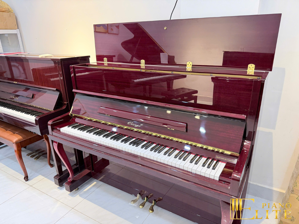 Đàn piano Vierge V-116M – Chi tiết bàn phím