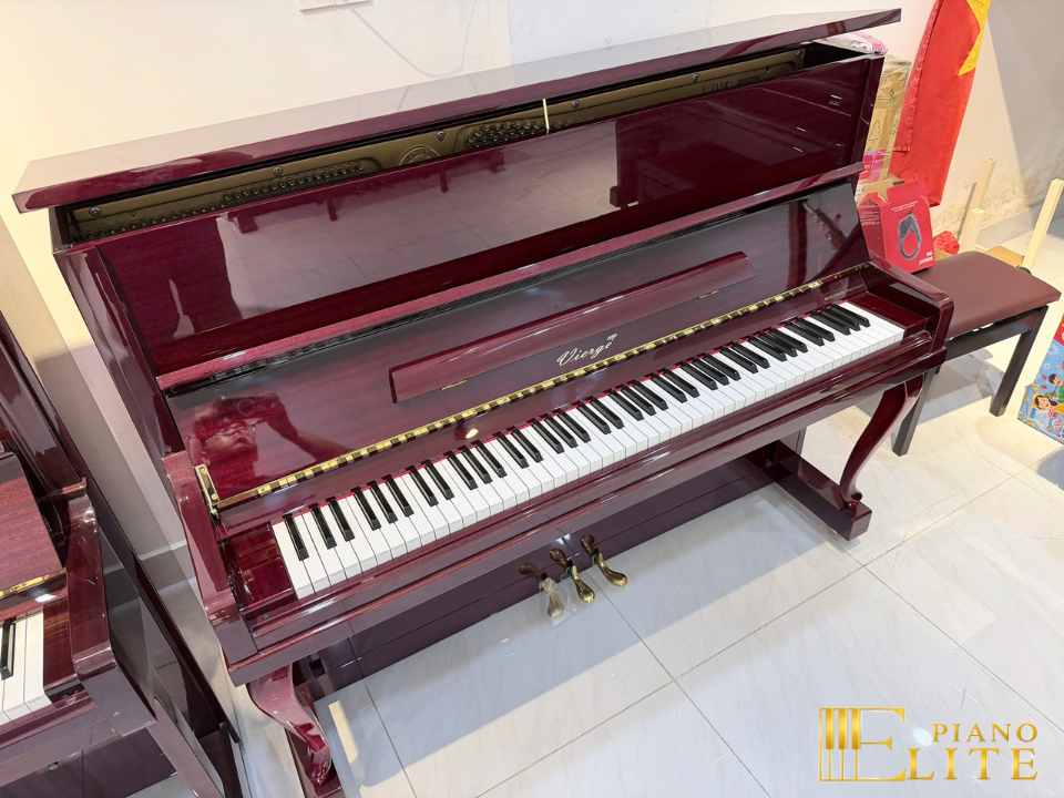 Review Vierge V-116M – Hình ảnh thực tế tại showroom Elite Piano