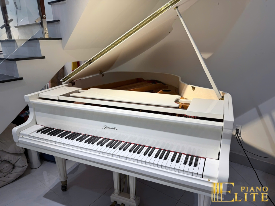Ritmuller GP160R PW (USED) - Đàn Piano Ritmüller tại Elite Piano