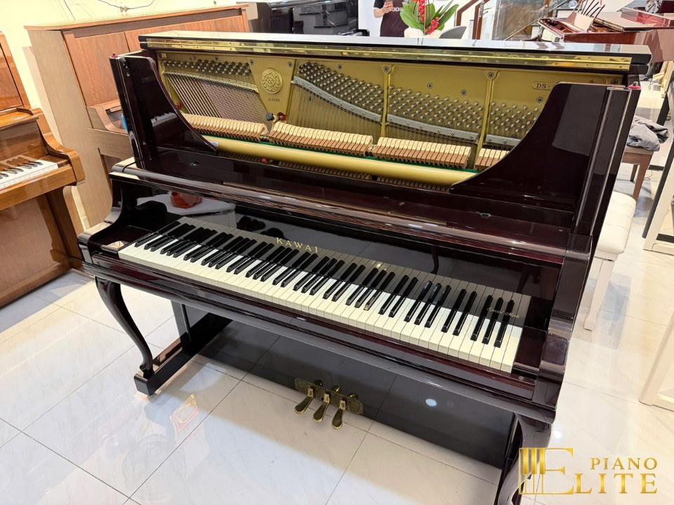 KAWAI DS-8B – Mặt sau và hệ thống dây đàn Kawai
