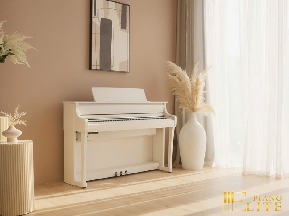 YAMAHA CLP-845 WH – Toàn cảnh thiết kế tại Elite Piano