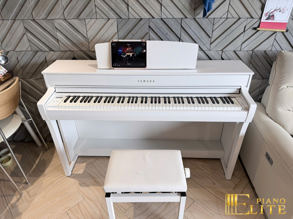 Review YAMAHA SCLP-7450 WH (USED) – Hình ảnh thực tế tại showroom Elite Piano