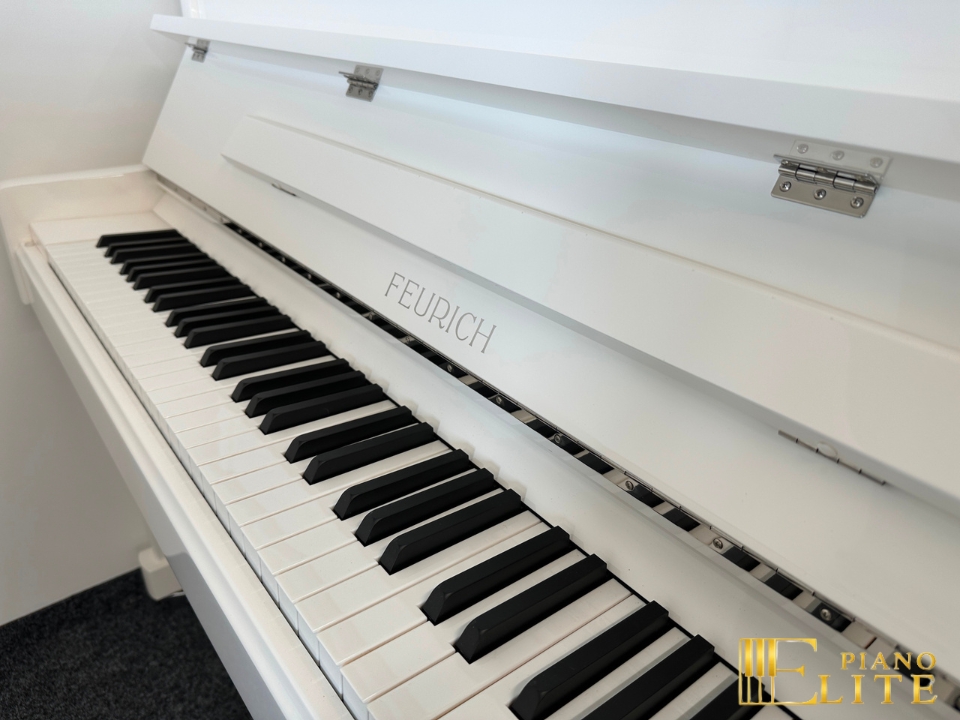 FEURICH 122 Universal (White Polished - Chrome)
