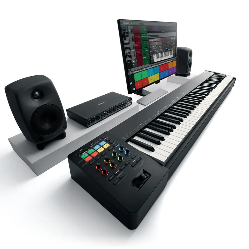 ROLAND A-88MKII Midi Keyboard Controller – Toàn cảnh thiết kế tại Elite Piano