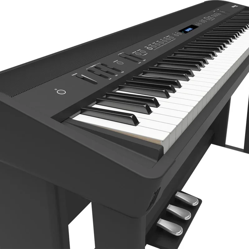 Đàn piano Roland ROLAND DP-603 PW – Chi tiết bàn phím
