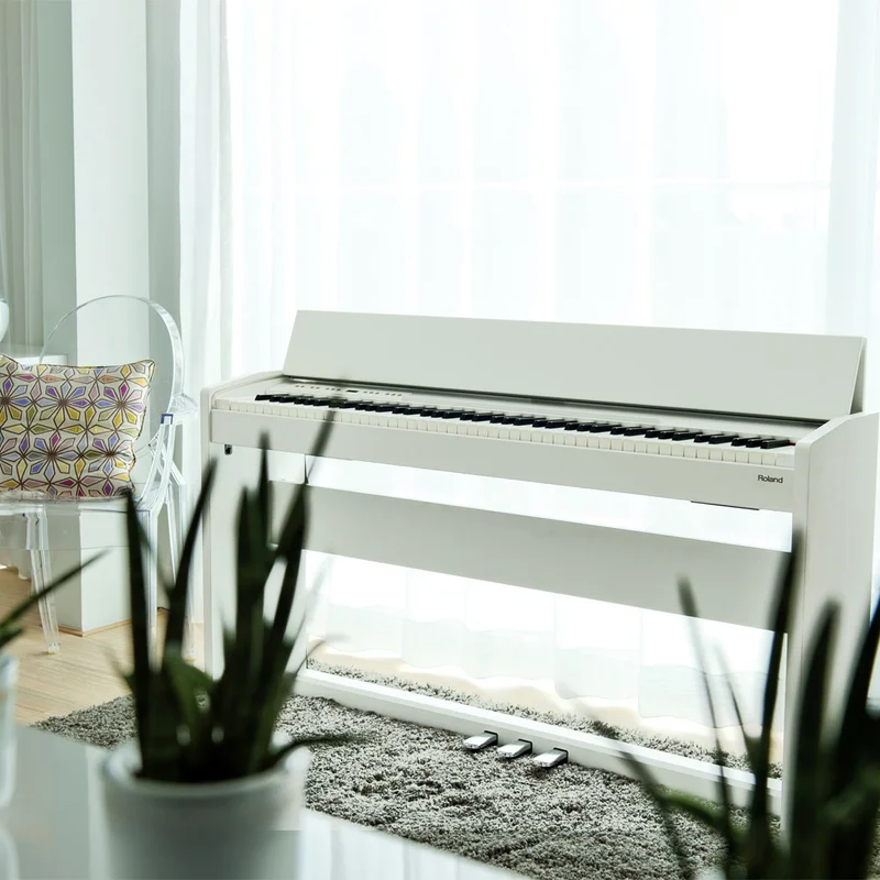 ROLAND F-130 WH – Toàn cảnh thiết kế tại Elite Piano