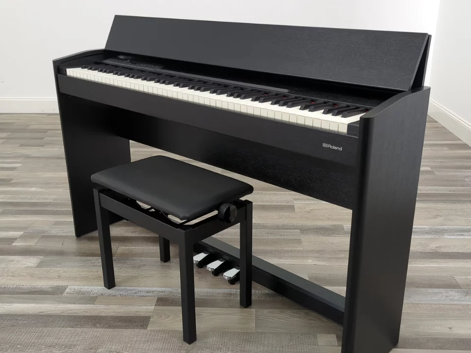 Đàn piano Roland ROLAND F701 CB (USED) – Chi tiết bàn phím
