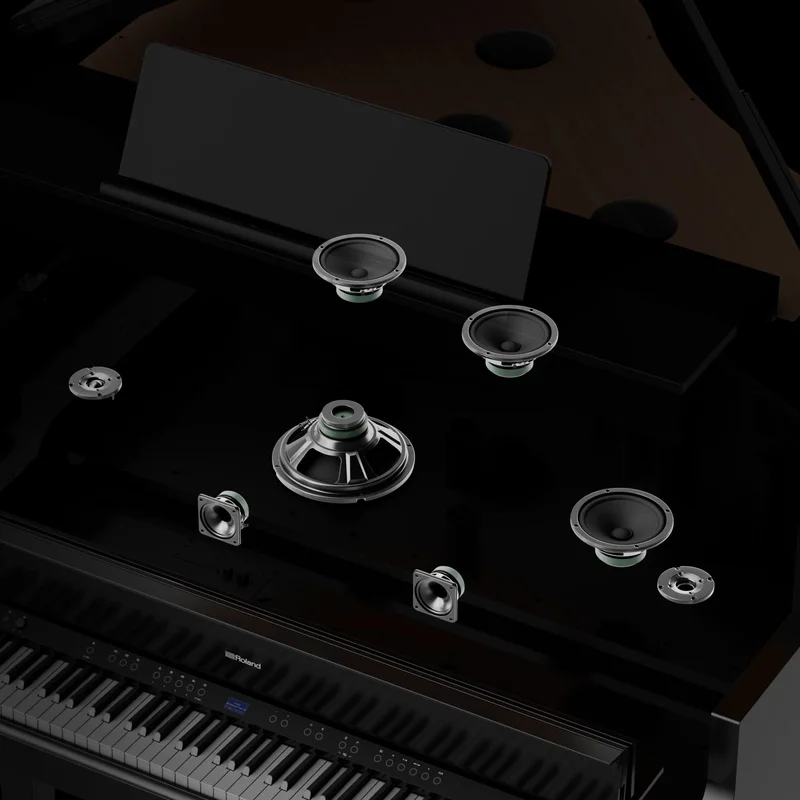 Review ROLAND GP-9 PE – Hình ảnh thực tế tại showroom Elite Piano