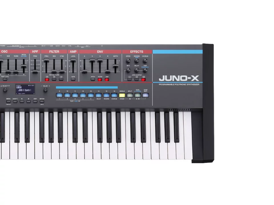 Review ROLAND JUNO-X – Hình ảnh thực tế tại showroom Elite Piano