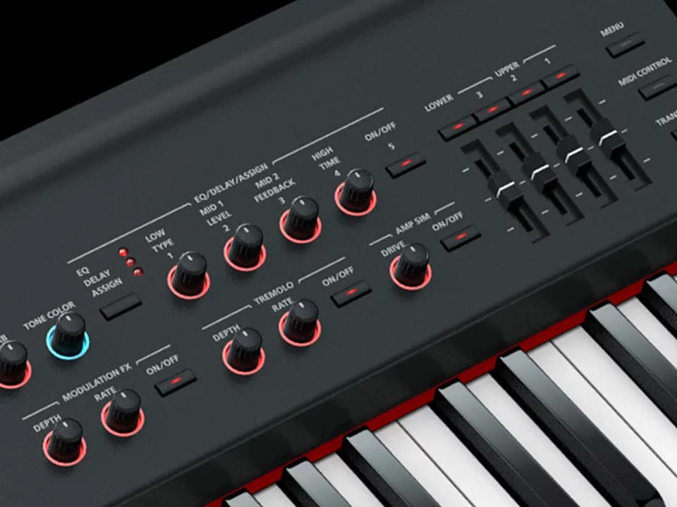 Đàn piano Roland ROLAND RD-800 – Chi tiết bàn phím