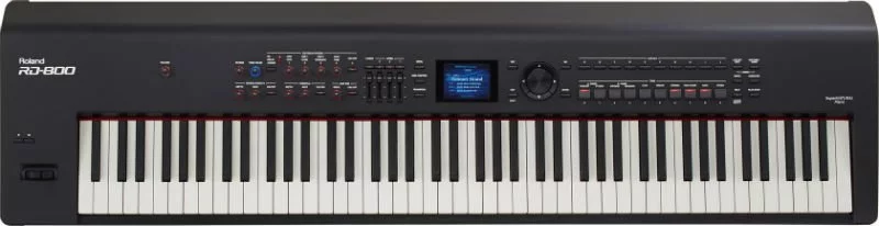 ROLAND RD-800 – Mặt sau và hệ thống dây đàn Roland