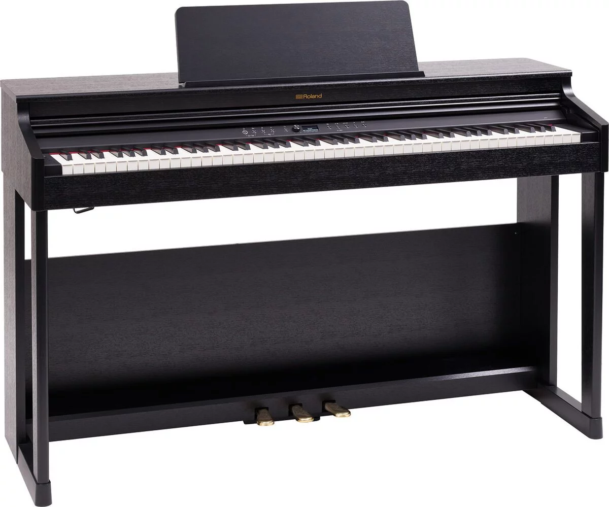 ROLAND RP-701 DR – Góc nhìn nghiêng thể hiện đường nét tinh tế