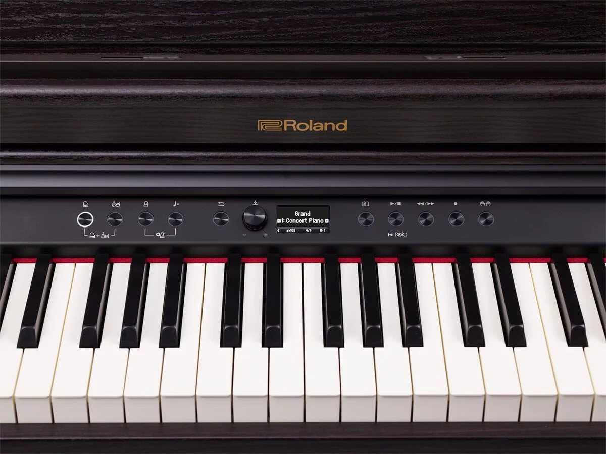 Chi tiết ROLAND RP-701 DR – Nắp đàn và bản lề cao cấp Roland
