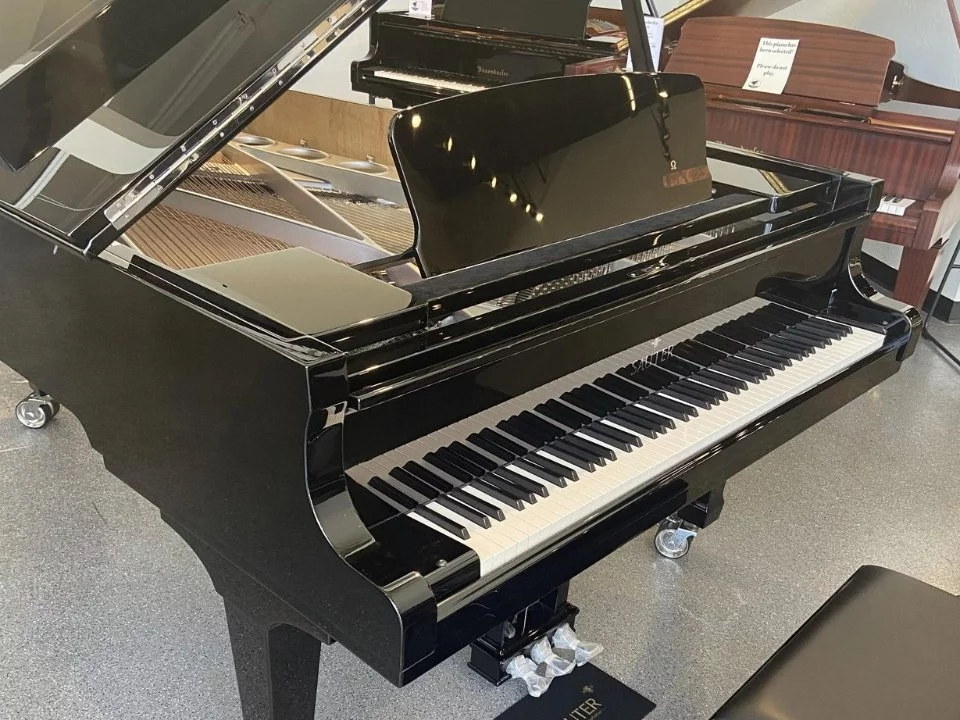 Không gian trưng bày Sauter 220 Omega USED tại showroom Elite Piano TP.HCM