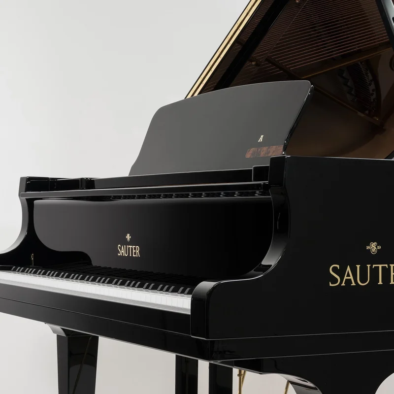 Đàn piano Sauter Sauter Alpha 160 - Polished Black – Chi tiết bàn phím