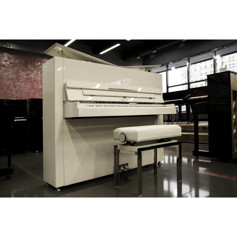 Review Sauter Pure Basic (Ivory Polished) – Hình ảnh thực tế tại showroom Elite Piano