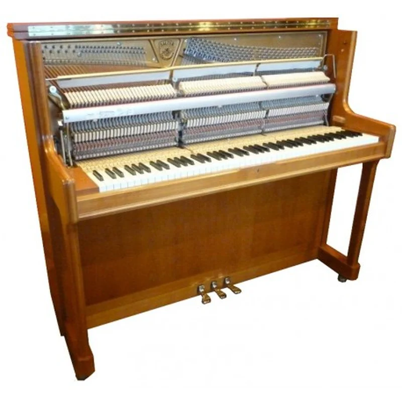 Review Sauter School Studio 122 (Beech Bright Satin) – Hình ảnh thực tế tại showroom Elite Piano