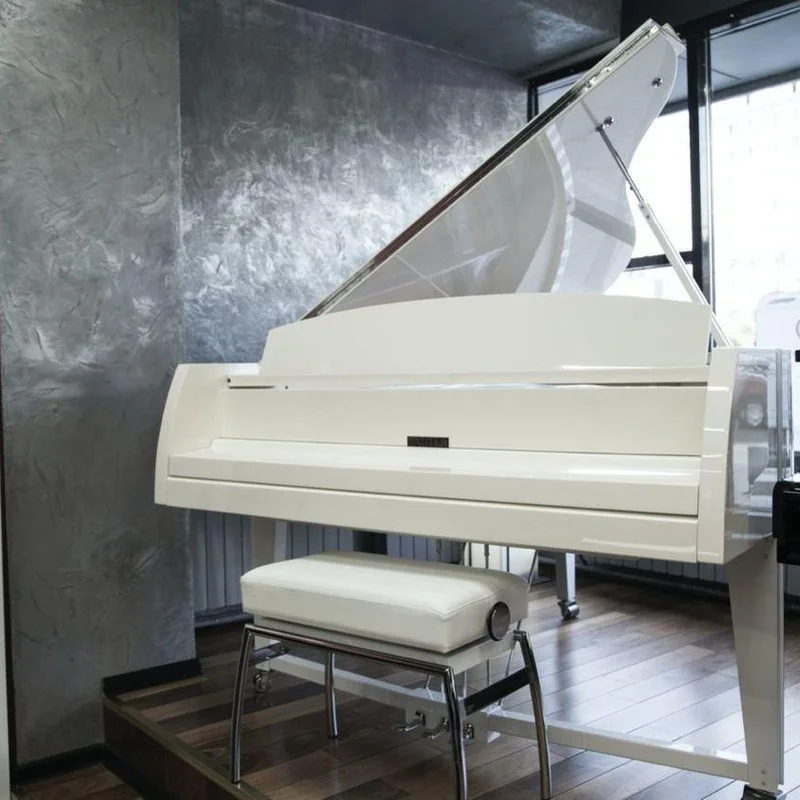 Sauter Vivace 210 (White Polished) – Toàn cảnh thiết kế tại Elite Piano