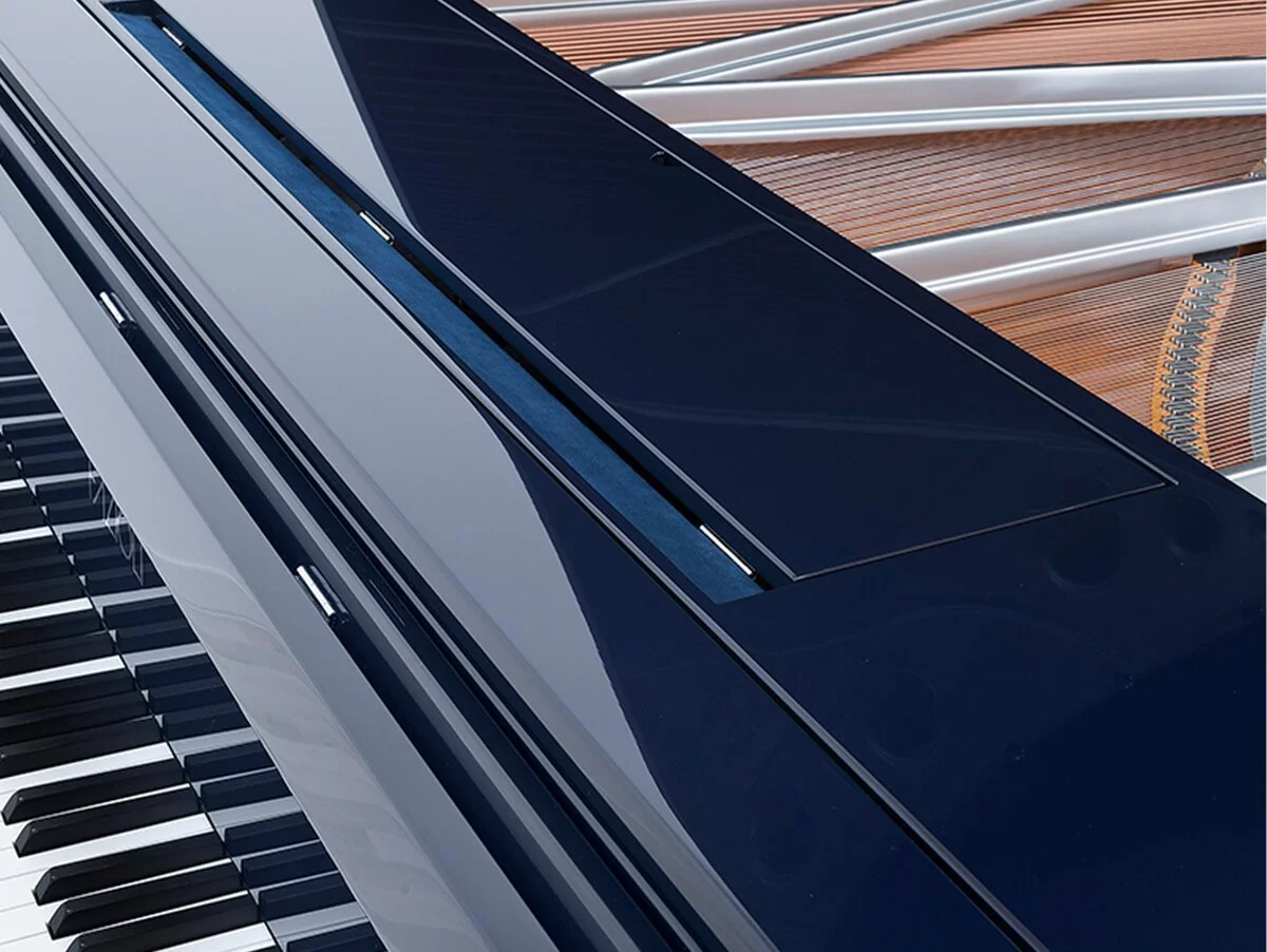 Không gian trưng bày Fazioli Aria tại showroom Elite Piano TP.HCM