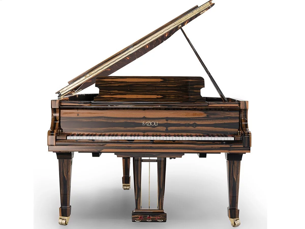 Showroom Elite Piano trưng bày Fazioli Ebony Black & White