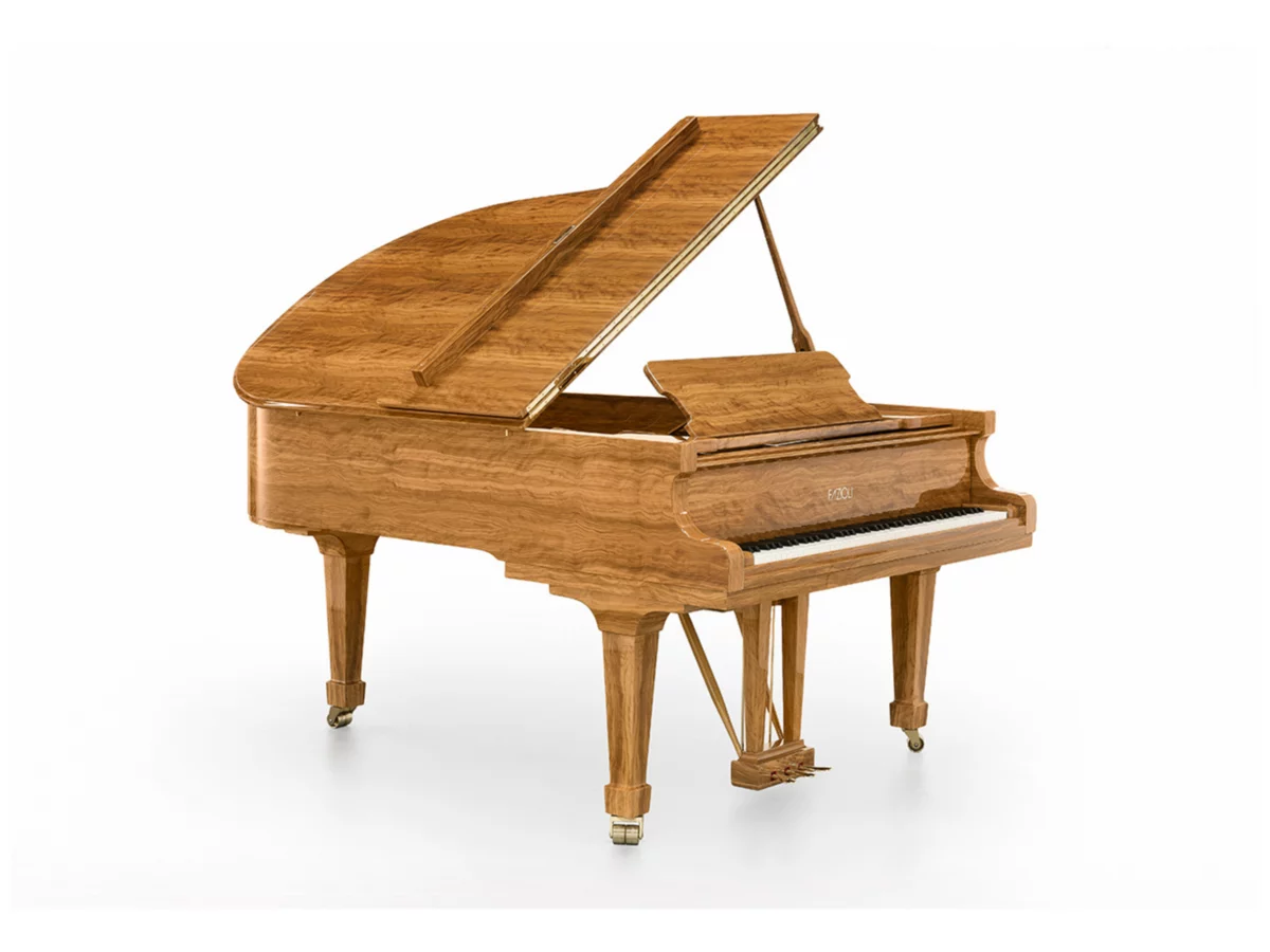 Fazioli Olive – Toàn cảnh thiết kế tại Elite Piano