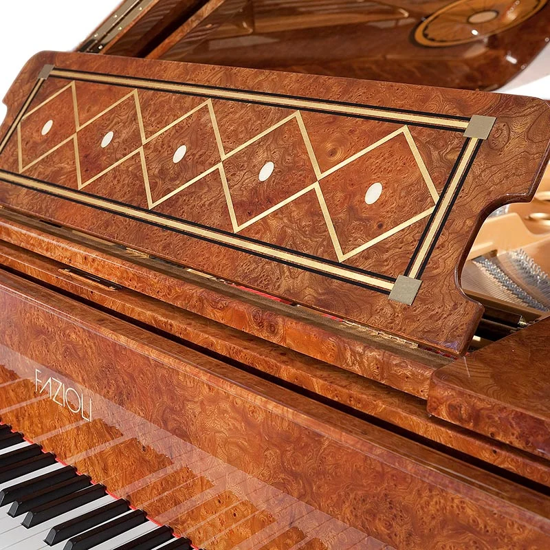 FAZIOLI Georgian Red ELM tại Elite Piano TP.HCM – Không gian trưng bày
