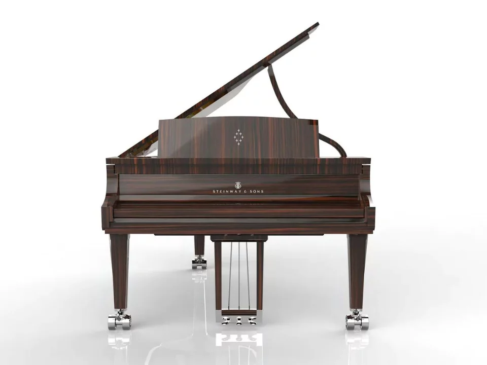 Đàn piano Steinway & Sons Steinway & Sons Black Dimond model D – Chi tiết bàn phím