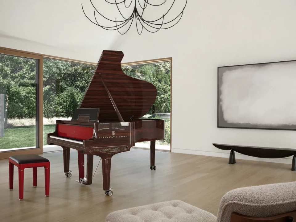 Steinway & Sons Gran Nichetto (The Walnut Venner) - Đàn Piano Steinway & Sons tại Elite Piano