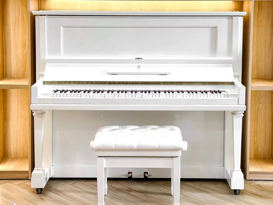 STEINWAY K-132 WH - Đàn Piano Steinway & Sons tại Elite Piano