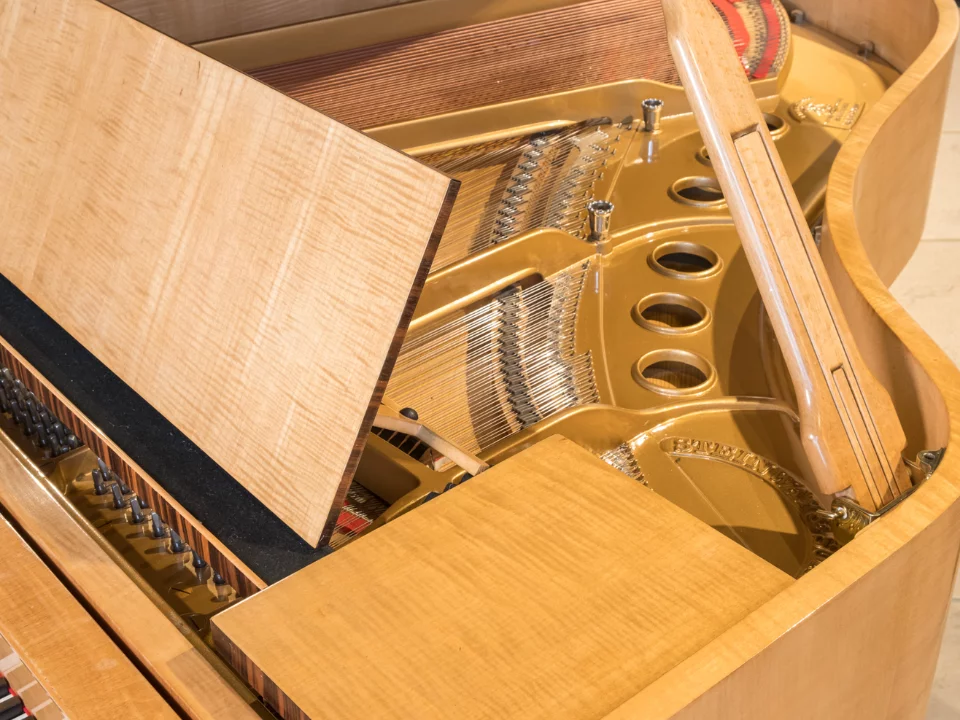 Đàn piano Steinway & Sons STEINWAY M-170 Art Deco Grand C1933 – Chi tiết bàn phím