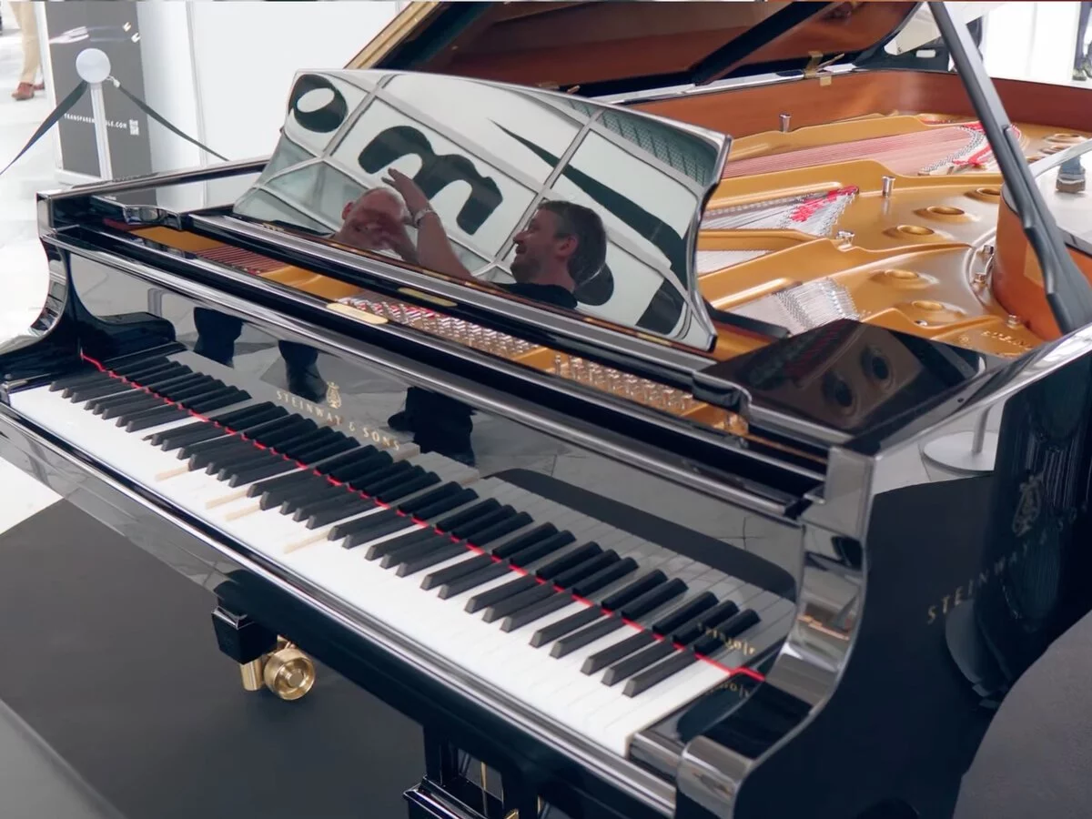 Đàn piano Steinway & Sons STEINWAY MODEL D-274 Spirio – Chi tiết bàn phím