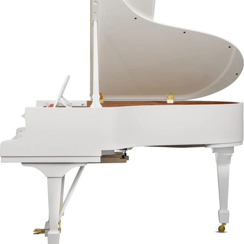 STEINWAY MODEL O-180 (White) – Toàn cảnh thiết kế tại Elite Piano