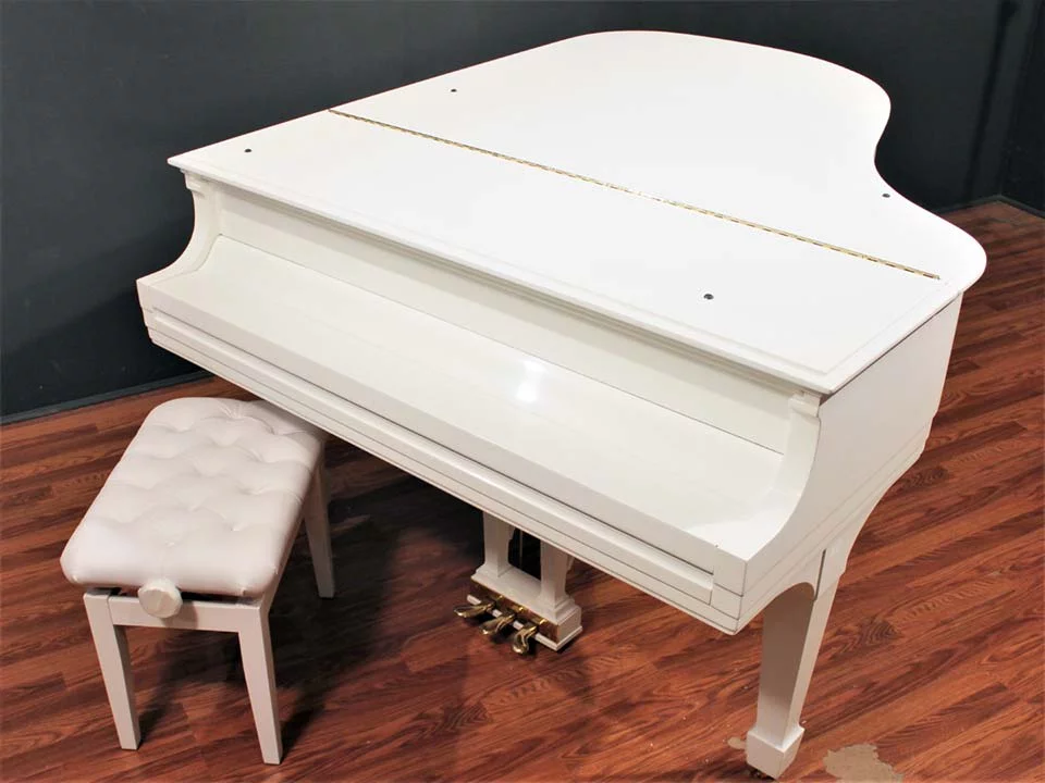 Đàn piano Steinway & Sons STEINWAY MODEL O (Trắng) – Chi tiết bàn phím