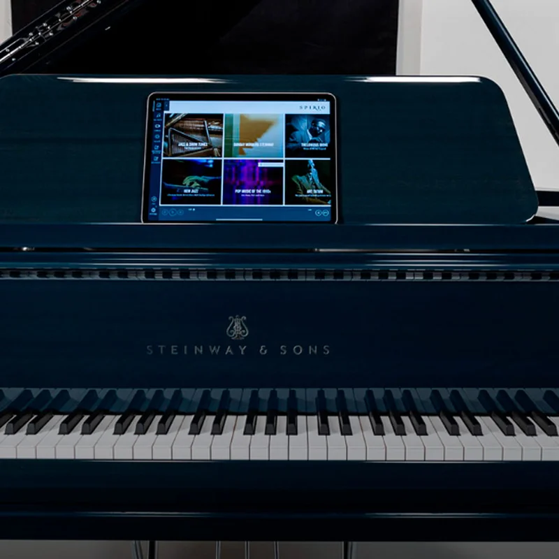 Đàn piano Steinway & Sons Steinway & Sons Noé Limited Edition (Deep Burgundy Red) – Chi tiết bàn phím