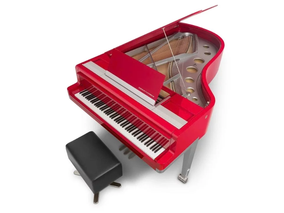 PORSCHE (Red) – Toàn cảnh thiết kế tại Elite Piano