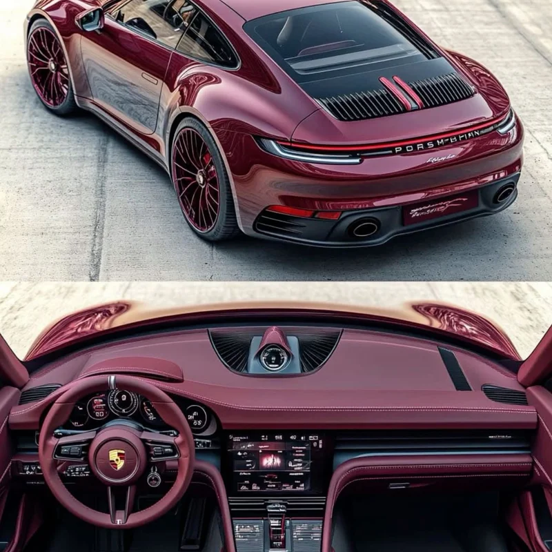 Review PORSCHE (Red) – Hình ảnh thực tế tại showroom Elite Piano