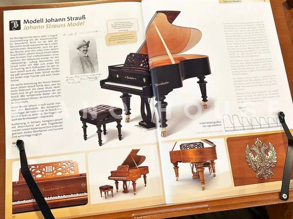 Đàn piano Bosendorfer Strauss – Chi tiết bàn phím
