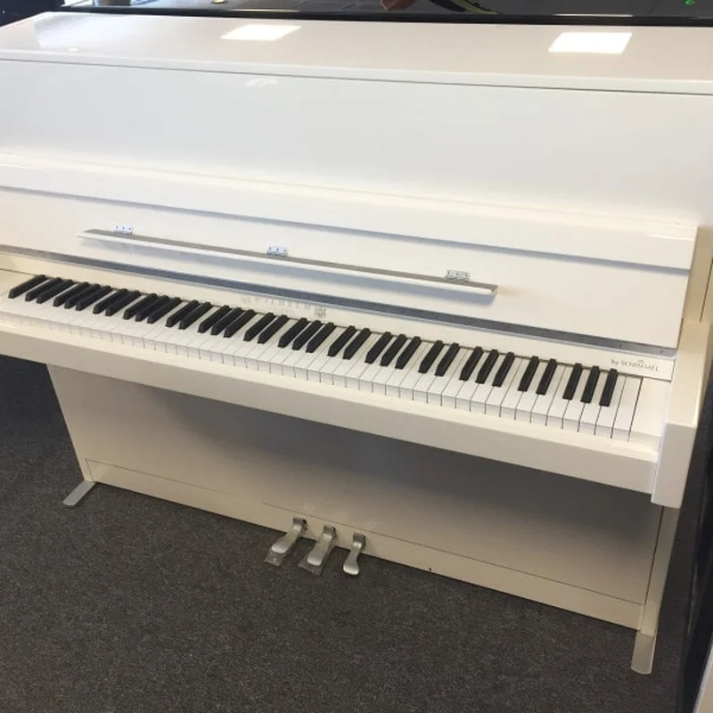 Đàn piano Schimmel Wilhelm Schimmel W114 Modern (White High Gloss) – Chi tiết bàn phím