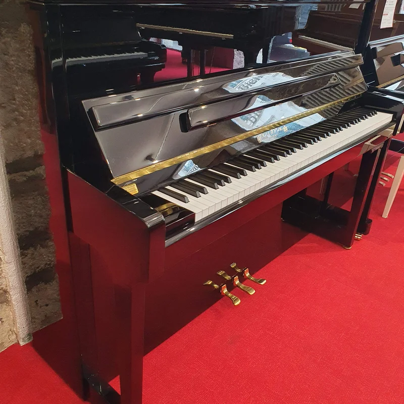 Wilhelm Schimmel W114 Tradition (Alder Saturated) – Toàn cảnh thiết kế tại Elite Piano