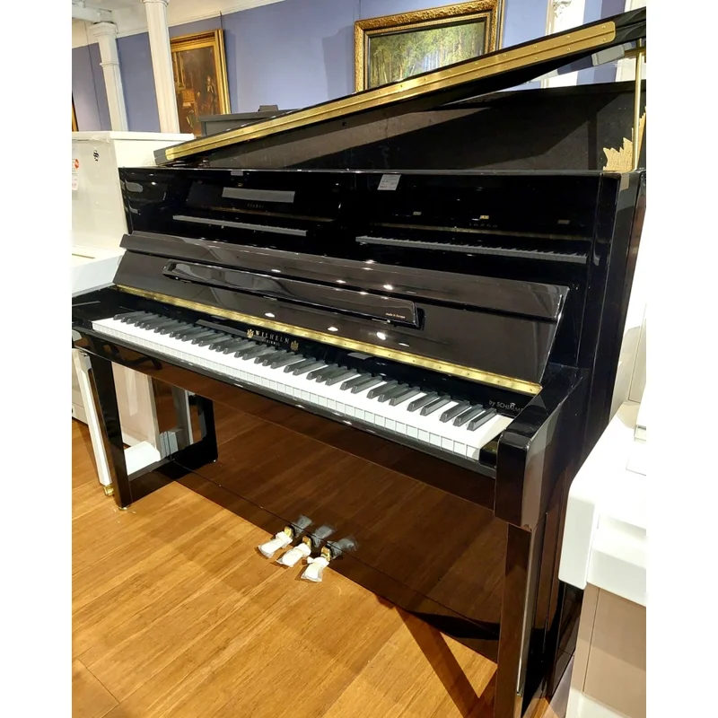 Wilhelm Schimmel W118 Tradition (Ebony High Gloss) - Đàn Piano Schimmel tại Elite Piano