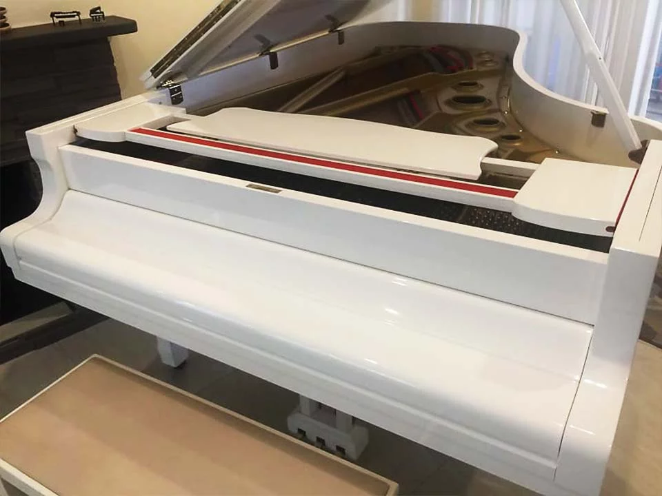 Đàn piano Yamaha YAMAHA C5A PWH Seri 4 – Chi tiết bàn phím