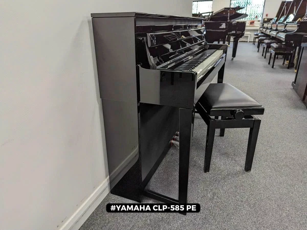Đàn piano Yamaha YAMAHA CLP-585 PE – Chi tiết bàn phím