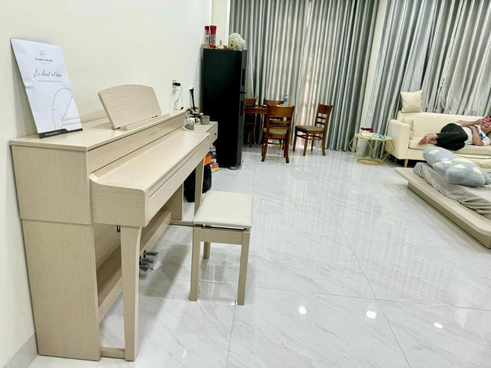 Review YAMAHA CLP-645 WA – Hình ảnh thực tế tại showroom Elite Piano