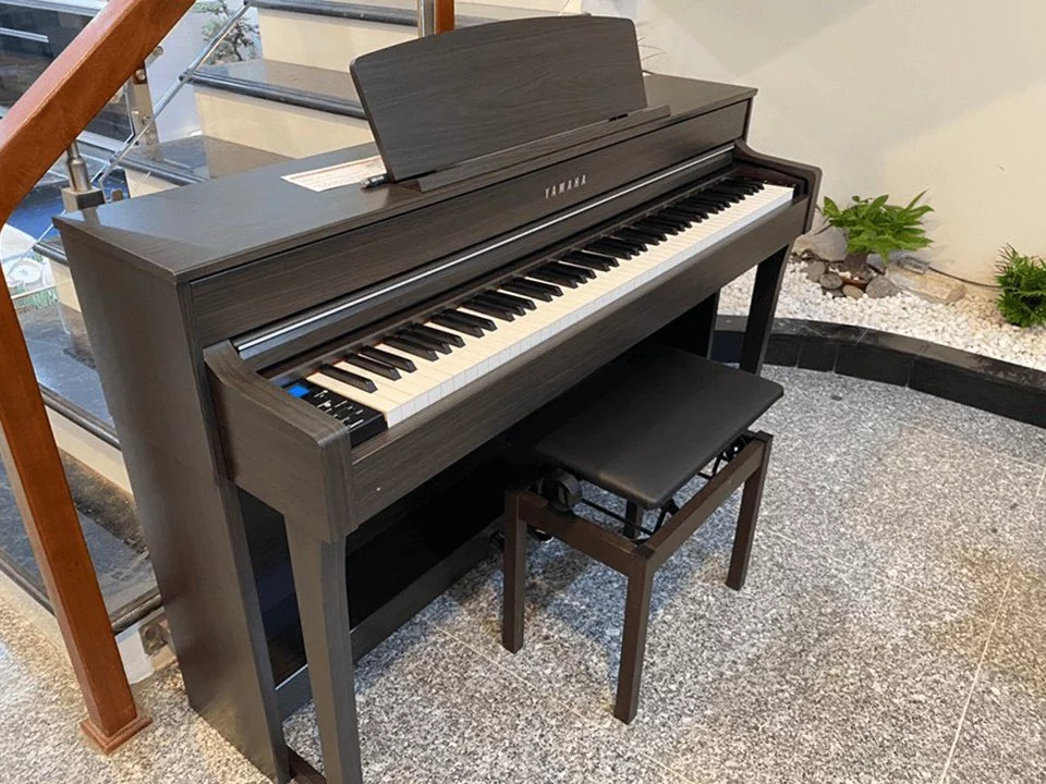 YAMAHA CLP-745 DW (USED) - Đàn Piano Yamaha tại Elite Piano